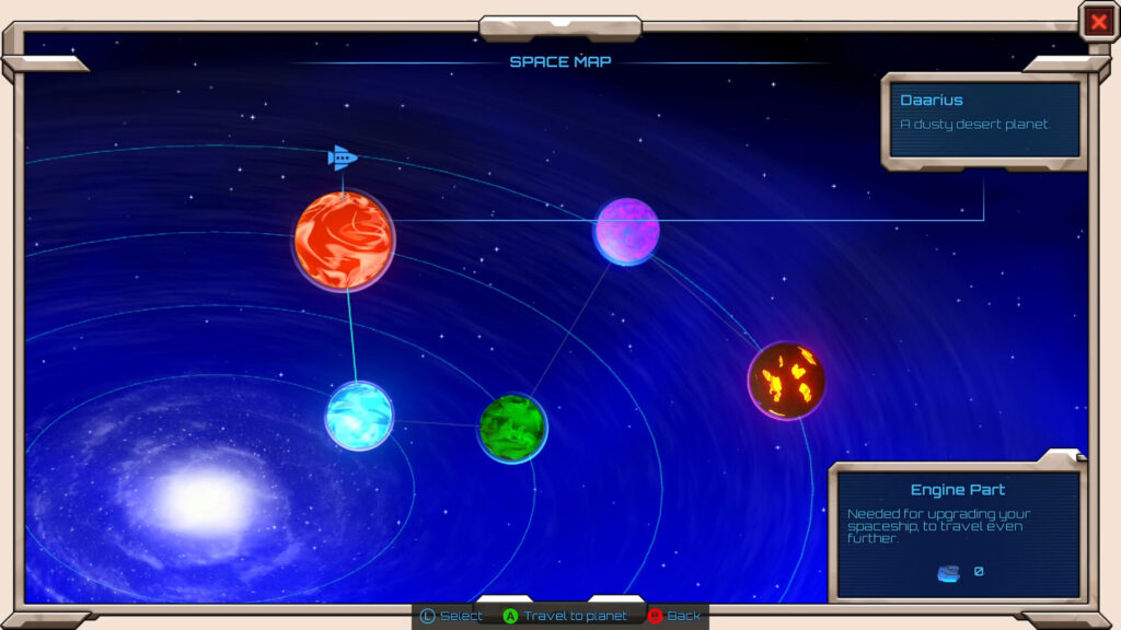 Screenshot von Tales of the Laser Knightsange