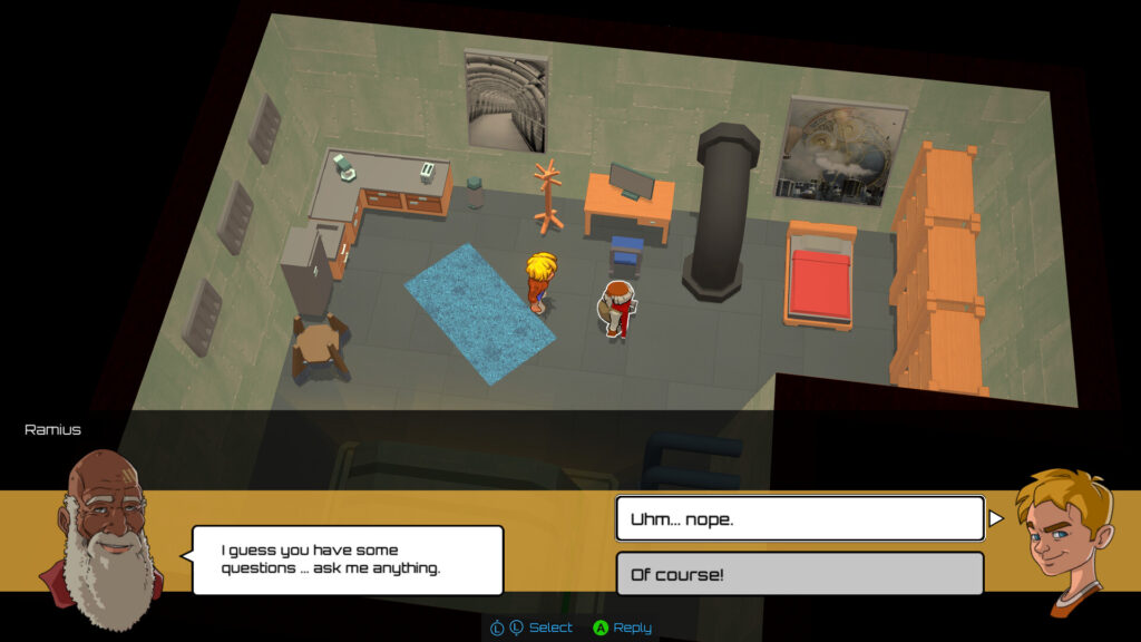 Screenshot von Tales of the Laser Knightsange